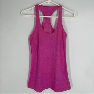 Lululemon Womens Pink Athletic Wear Fitness Tank Top *No Size Tag*